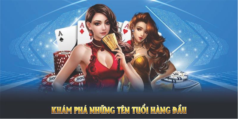 Khám phá những tên tuổi hàng đầu góp mặt cùng casino Kuwin 